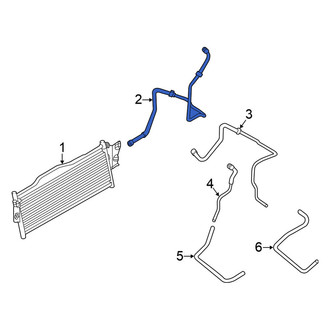 Nissan OE - Automatic Transmission Oil Cooler Hose