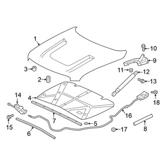 Nissan OE - Hood & Components