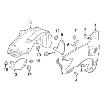 Nissan OE - Fender & Components