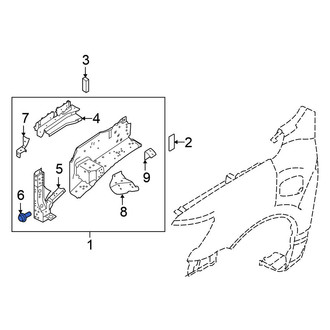 Nissan OE - Fog Light Bolt