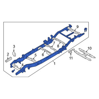 Nissan OE - Frame Rail