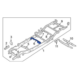 Nissan OE - Center Front Frame Crossmember