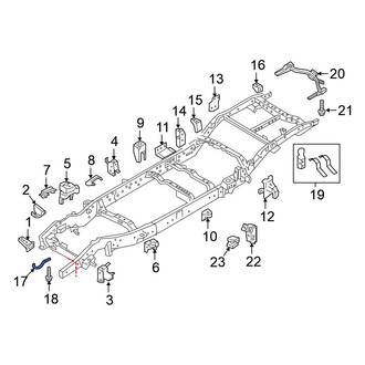 Nissan OE - Front Right Tow Hook