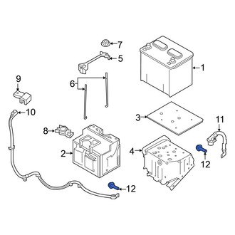 Nissan OE - Curtain Air Bag Screw