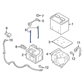 Nissan OE - Battery Hold Down Stud