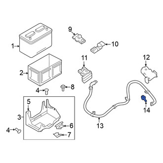 Nissan OE - Curtain Air Bag Screw