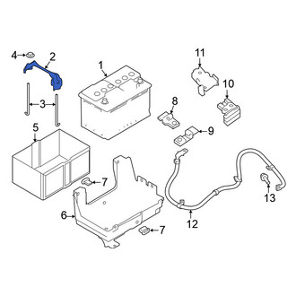 Nissan OE - Battery Hold Down Frame
