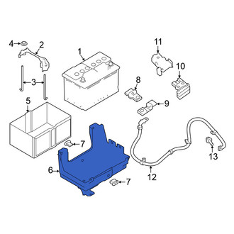Nissan OE - Battery Tray