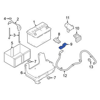 Nissan OE - Battery Cable Terminal End