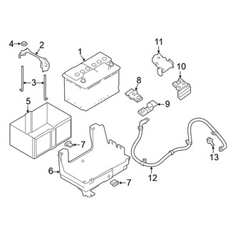 Nissan OE - Electrical - Battery (Platinum Reserve / PRO-4X / S / SL / SV)