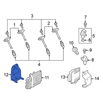 Nissan OE - Engine Control Module (ECM) Bracket