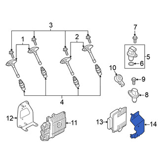 Nissan OE - Engine Control Module (ECM) Bracket