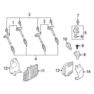 Nissan OE - Engine Camshaft Position Sensor Bolt