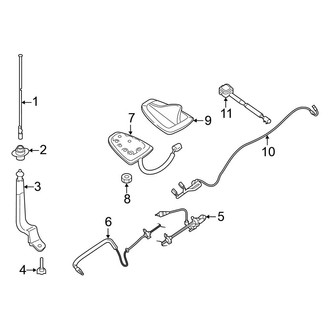 Nissan OE - Electrical - Antenna