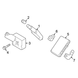 Nissan OE - Electrical - Tire Pressure Monitor Components
