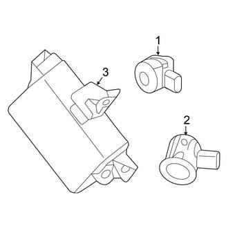 Nissan OE - Electrical Components (Park Sensors), (Platinum Reserve / PRO-4X)