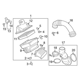Nissan OE - Engine - Air Intake (5.0L)