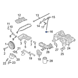 Nissan OE - Engine Oil Dipstick Tube O-Ring
