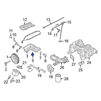 Nissan OE - Engine Oil Drain Plug