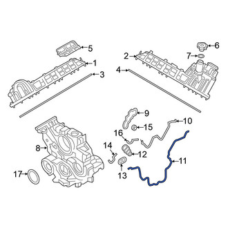 Nissan OE - Engine Timing Cover Gasket