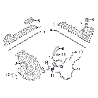 Nissan OE - Engine Timing Cover Gasket