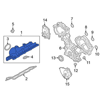 Nissan OE - Left Engine Valve Cover