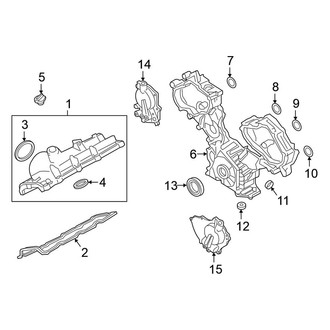 Nissan OE - Engine - Valve & Timing Covers