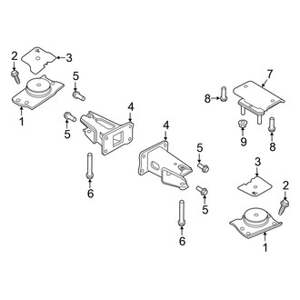 Nissan OE - Engine & Transmission Mounting