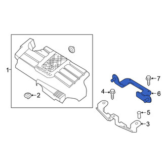Nissan OE - Rear Engine Cover Bracket