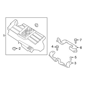 Nissan OE - Engine Appearance Cover (5.6L)