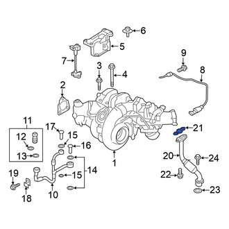 Nissan OE - Turbocharger Oil Line Gasket