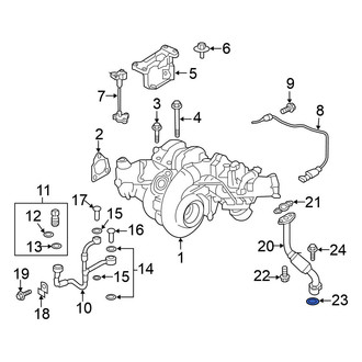 Nissan OE - Turbocharger Oil Line O-Ring