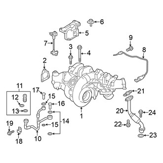 Nissan OE - Engine - Turbocharger & Components (5.0L)