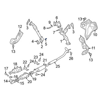 Nissan OE - Exhaust Pipe Stud