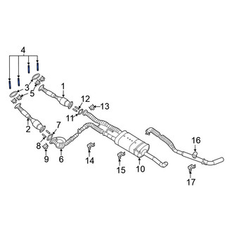 Nissan OE - Exhaust Pipe Stud
