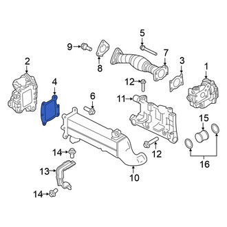 Nissan OE - Exhaust Gas Recirculation (EGR) Valve Gasket