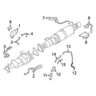 Nissan OE - Vacuum Hose