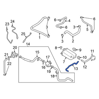 Nissan OE - Vacuum Hose