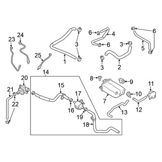 Nissan OE - Emission System - Emission Components