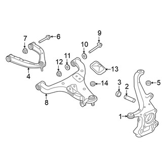Nissan OE - Front Suspension - Suspension Components (RWD)