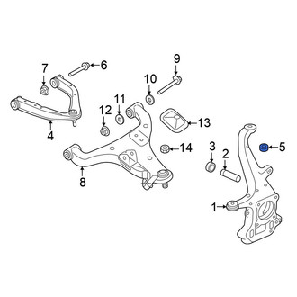 Nissan OE - Steering Knuckle Nut