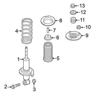 Nissan OE - Front Suspension - Struts & Components