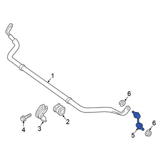 Nissan OE - Front Suspension Stabilizer Bar Link