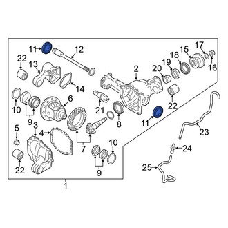 Nissan OE - Front Drive Axle Shaft Seal