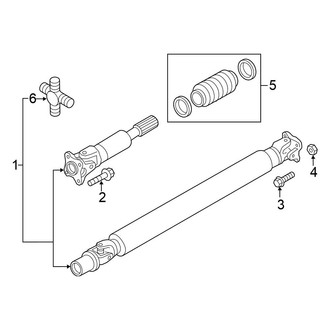 Nissan OE - Front Suspension - Drive Shaft (4WD)