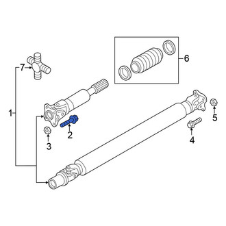 Nissan OE - Drive Shaft Bolt