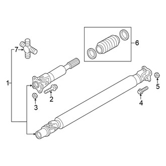 Nissan OE - Front Suspension - Drive Shaft (4WD)