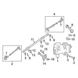 Nissan OE - Steering Gear & Linkage