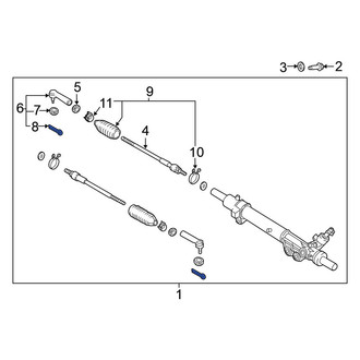 Nissan OE - Steering Tie Rod End Cotter Pin