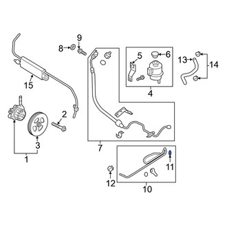 Nissan OE - Power Steering Hose O-Ring